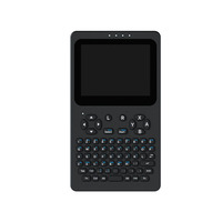 Terminal Linux Portátil Waveshare PocketTerm35-Pi4 con Pantalla Táctil de 3.5 Pulgadas 640x480, Computadora Portátil Pi 4B para Codificación DIY e IoT