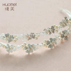 Venta al por mayor <span class=keywords><strong>de</strong></span> moda Rhinestone <span class=keywords><strong>de</strong></span> La Perla hecho a mano diadema <span class=keywords><strong>de</strong></span> Boda nupcial desfile <span class=keywords><strong>de</strong></span> la Reina Tiara corona - Product Image 2