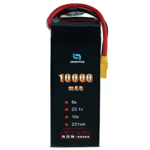 FPV Drone Batterie 10000mAh 6S lipos 10C LiHV Batterie Pour 10 pouces FPV