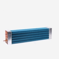 Evaporador CDDQ para Vitrina Refrigerada, Serpentín de Cobre de 10mm, Aletas de Aluminio Hidrófilas, Enfriador de Aire