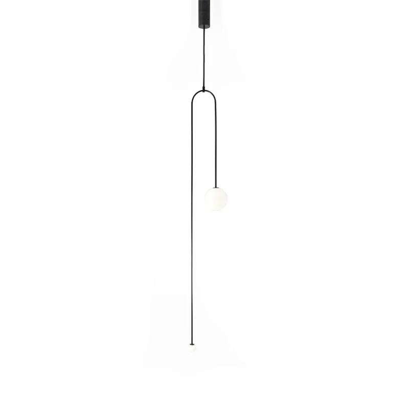 Simig lighting lampadario da pranzo minimalista nordico camera da letto lampadario lineare geometrico semplice industriale