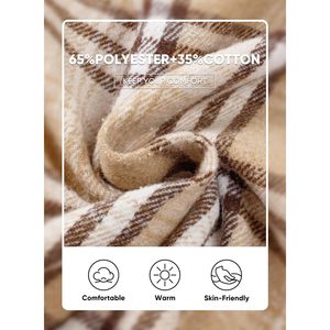 2025 chaquetas de franela de algodón para hombre, Sudadera con capucha informal a cuadros con botones y bolsillos, chaquetas ligeras de manga larga - Product Image 3