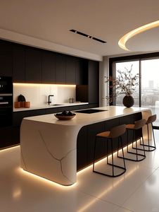 Conjunto de armario de cocina modular, conjunto de muebles de cocina, armario de cocina de alta calidad para todo el hogar, personalizado - Product Image 5