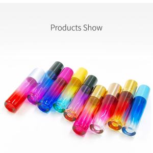 Bouteilles en verre à bille de 10 ml pour huiles essentielles et parfums, couleurs personnalisées - Product Image 2