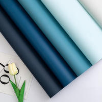 Papier d'emballage pour fleurs fraîches, imperméable, multicolores, pour bouquets de fleuristes, papier d'emballage pour cadeaux