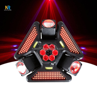 Projecteur LED mobile 15x10W 4-en-1 DMX512 RGB IP33 pour discothèque et éclairage de scène DJ