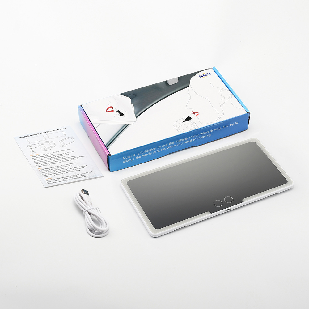 [Dual-tone lighting + dual-button model] White Casing