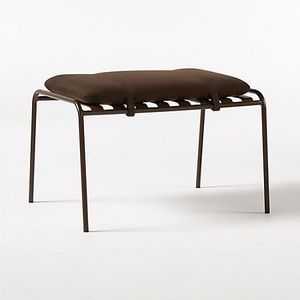 Modern Style Sturdy Iron <b>Ottoman</b> <b>Stool</b> Cushion Outdoor School Living Room Bedroom Accent Furniture Hall Entry Seating Footrest - Product Image 5