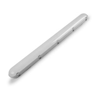 Lumière étanche à la vapeur LED 4FT pour entrepôt, garage, atelier, avec variateur 0-10V, 100-347V, IP66, garantie 5 ans, 40-60W, Ra80
