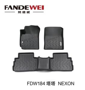 3D custom LHD TPV accessori auto in gomma tappetini auto per <span class=keywords><strong>Hyundai</strong></span> Tata <span class=keywords><strong>Kona</strong></span> 2018 - Product Image 2