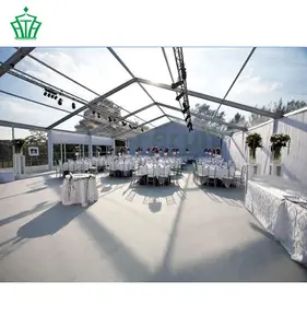 Low Price Aluminum Marquee Tent Transparent Roof With Clear Wall For Wedding Sport Exhibition Tents