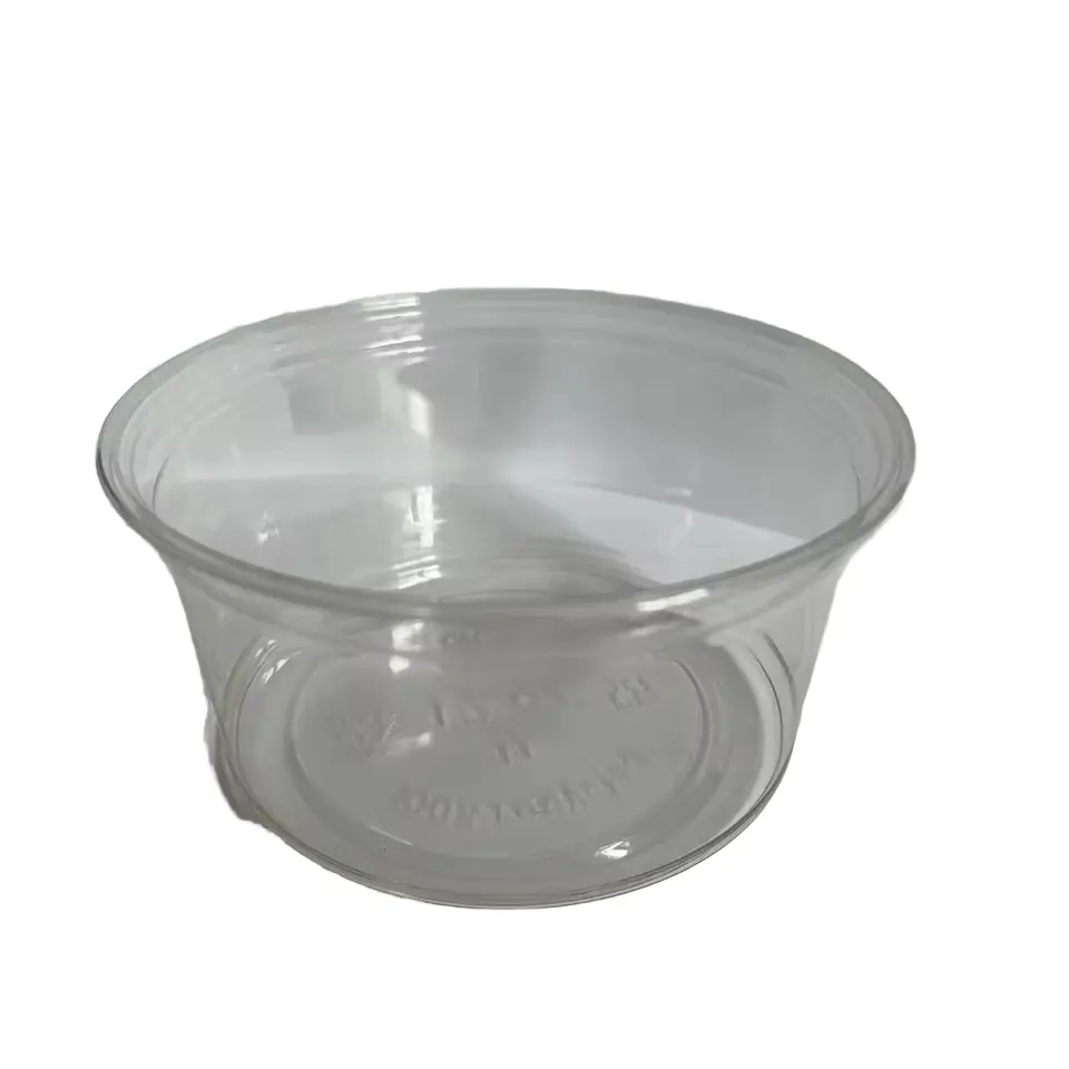 Fukang2oz使い捨て透明PETプラスチックカップ、内側部分カップ付き