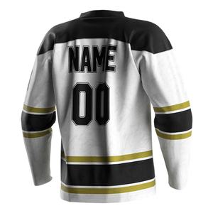 Uniformes Deportivos con Cuello en V y Estampado ODM, Bordado de Equipo, Uniformes de Hockey sobre Hielo - Product Image 2