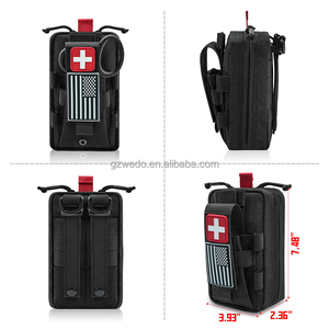 Pochette médicale tactique personnalisée IFAK, porte-tourniquet MOLLE, trousse de premiers soins d'urgence en plein air, pochette imperméable, sac à outils utilitaire EDC - Product Image 3