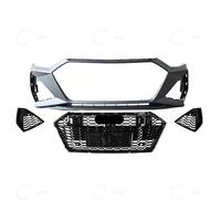 Prix compétitif 2019-2023year Car Bumper Grille Rear Diffuser Exhaust Tips Bodykit Pour Audi A7 Upgrade to RS7 Style Body Kit