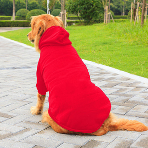 F13 <span class=keywords><strong>Adidog</strong></span> Ropa de Invierno de Lujo para Perros, Sudadera con Capucha de Forro Polar Cálido para Perros Pequeños, Medianos y Grandes ¡Oferta! Chaqueta de Poliéster - Product Image 4