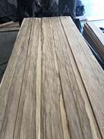 INWOOD Modèle 066 Placage de bois de Limba noir et blanc naturel, coupe quartier, design moderne, garantie 1 an, usage hôtelier, Afrique