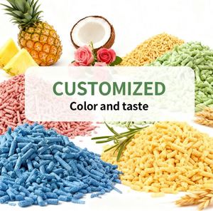 BENJIE Factory Wholesale Price 5kg Gray Ball Shape 0.5-4mm Odor <b>Control</b> Dust-Free Fast Clumping Highly Adsorbent Cat Litter - Product Image 4