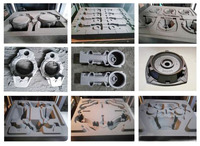 Machine de fonderie automatique de fonte ferreuse Quanzhou pour la production en ligne ouverte de blocs de moteur de voiture et de tambours de frein par moulage au sable