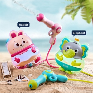 Dibujos animados forma <span class=keywords><strong>de</strong></span> animal elefante conejo mochila transparente pistola <span class=keywords><strong>de</strong></span> <span class=keywords><strong>agua</strong></span> <span class=keywords><strong>de</strong></span> juguete verano al aire libre pistola <span class=keywords><strong>de</strong></span> <span class=keywords><strong>agua</strong></span> con tanque <span class=keywords><strong>de</strong></span> gran capacidad - Product Image 2
