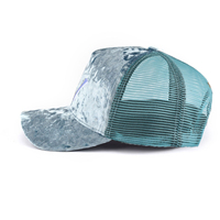 Gorras de Terciopelo de 5 Paneles de Alta Calidad, Gorra de Béisbol de Malla de Terciopelo con Logotipo Personalizado para Mujer