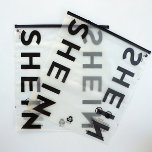 Custom eco Friendly Printing Plastic Zipper Bags ziplock Clothing Packaging for Post