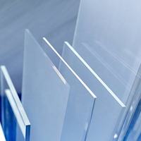 HUASHUAITE Feuilles de plexiglas transparentes 4.5mm 18mm 5ftx7ft 4ft X 6ft 2050X3050 Feuille de verre acrylique