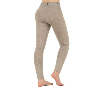 Pantaloni da Equitazione per Donna Elasticizzati Comodi Antibatterici per Equitazione Inglese e Western - Product Image 3