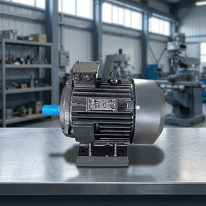 Moteur électrique robuste de 15 CV, qualité industrielle, triphasé, haute efficacité, bobinage en cuivre, performances fiables pour usine - Product Image 1