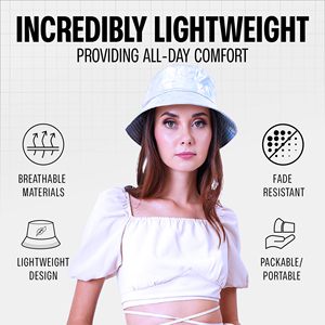 Chapeau Bob SOLPOP pour Femme et <span class=keywords><strong>Homme</strong></span> – Idéal pour Fêtes, Hip Hop, Scène, Carnaval, Laser, Pub, Club, Bar, Rave - Product Image 6