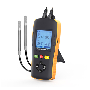 Thermo-hygromètre portatif de haute précision Htd702, instrument de mesure calibré, prix bas - Product Image 5