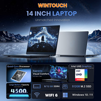 Cheapest Laptops Computer 14" Intel N4020 CPU Ordinateur Portable Gaming Laptops Notebook Computer