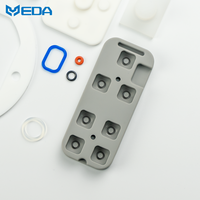 Clavier à membrane en silicone OEM/ODM pour télécommande de commutateur avec prix d'usine