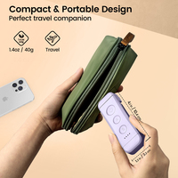 Lampe de lecture LED portable rechargeable USB-A 500 mAh avec batterie au lithium, mini marque-page à clipser, certifiée CE pour lit – Commande en gros