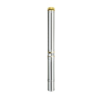 Bonne qualité en acier inoxydable monophasé 220V 50Hz 2Hp puits de moteur asséchage pompe Submersible puits profond