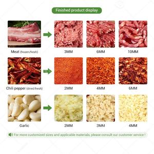 Salchicha industrial congelada <span class=keywords><strong>de</strong></span> servicio pesado, picadora <span class=keywords><strong>de</strong></span> <span class=keywords><strong>carne</strong></span> picada <span class=keywords><strong>usada</strong></span>, máquina porcionadora <span class=keywords><strong>de</strong></span> Motor eléctrico a la venta, <span class=keywords><strong>precio</strong></span> bajo - Product Image 4