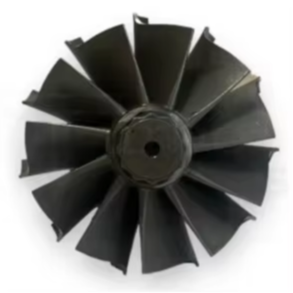 Pièces de turbocompresseur haute performance : Roue de compresseur de turbo usinée en aluminium/billet pour CXAD pour HINO RHC6 VC242207, 6+6 pales - Product Image 3