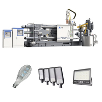 Machine de moulage sous pression à chambre froide pour aluminium LH-HPDC 800T avec éclairage LED, contrôle PLC, haute efficacité, économie d'énergie, prix compétitif