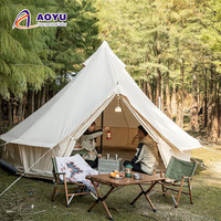 Tenda — tente murale de luxe en toile, Glamping, capri, prix d'usine, Camping en plein air, vente en gros