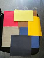 Serviettes de table en papier Airlaid violettes, rouges et jaunes, jetables, sanitaires, 1 plis, imprimées, style sac
