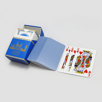 Publicité personnalisée Jeu de cartes à jouer loisirs et divertissement Cartes de jeu de poker Cartes à jouer bancaires personnalisées en papier publicitaire