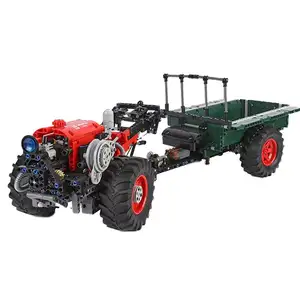 Mould King 17005 serie de ingeniería RC y APP Tractor modelo juguetes montaje DIY bloques de construcción conjunto regalo para niños