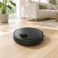 Penyedot debu Robot, penyedot debu Robot rumah tangga efisien 3 In1, penyedot debu Robot otomatis, bertenaga USB
