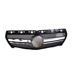 Rejilla frontal de estilo Diamond/GT/AMG de alta calidad para <span class=keywords><strong>Mercedes</strong></span> <span class=keywords><strong>Benz</strong></span> Clase A W176, rejilla frontal mejorada - Product Image 1