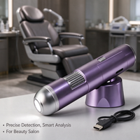 Détecteur de follicules pileux AI, analyseur capillaire portable, analyseur professionnel de la peau et des cheveux, analyseur capillaire AI