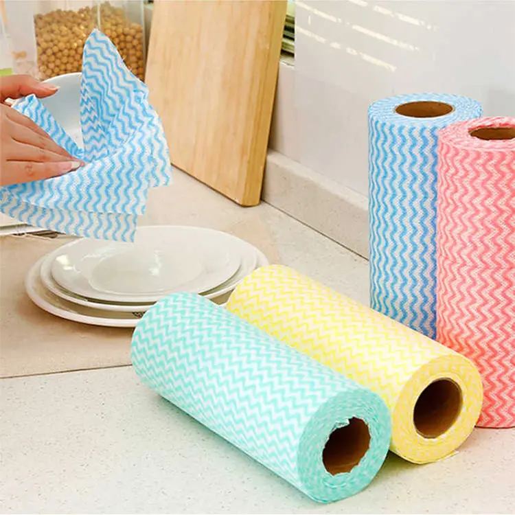 Reusable Household  Kitchen Dish Cloth wash Cleaning Wipe