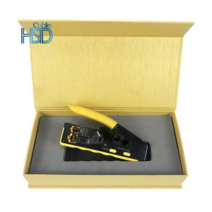 Outil de sertissage EZ Pass Through de haute qualité EXW, <span class=keywords><strong>pince</strong></span> réseau <span class=keywords><strong>RJ45</strong></span> Cat6 8p8c, dénudeur de câbles multifonction, <span class=keywords><strong>prix</strong></span> - Product Image 6