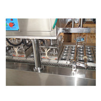 Petite machine automatique de cachetage de nourriture de boisson à moteur électrique pour les produits chimiques de lait de glace de jus d'eau minérale-tasse en plastique