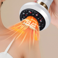 Masseur à ventouses électrique Gua Sha sans fil avec aspiration sous vide, pression négative et chaleur pour le dos, le visage, les mains et les pieds