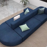 Canapé modulaire en tissu sur mesure pour projets commerciaux, hôtels et halls d'accueil – Vente en gros directe usine OEM/ODM